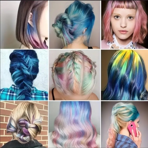 Hair Chalk Comb, Temporary Hair Color, Washable, So Fun, 🤩, CHOOSE TWO!! - Picture 2 of 6